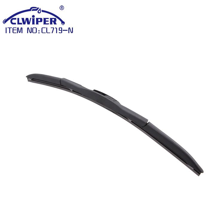Best selling Hybrid double spoiler windshield wiper blade car wipers(CL719-N)