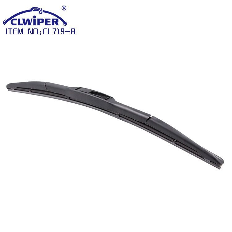 Clear soft hybrid wiper blade with wide used sizes for all kinds of cars(CL719-B)