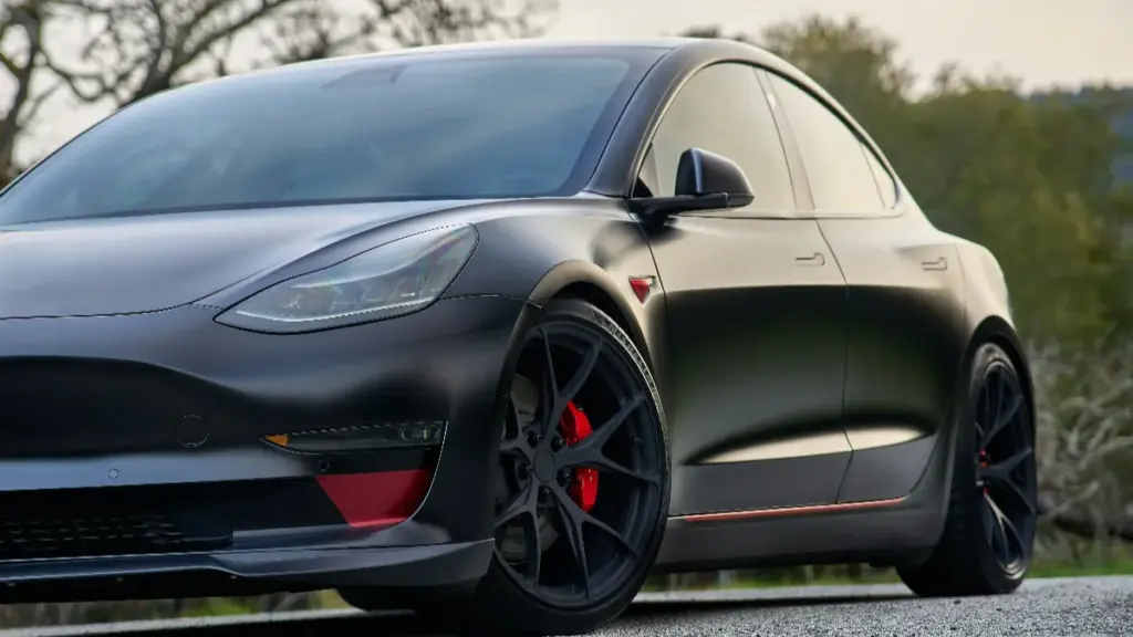 a car parked on the road