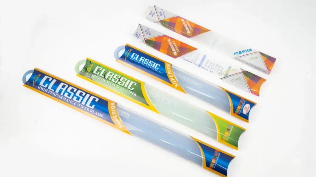 Envio de lâminas de limpador