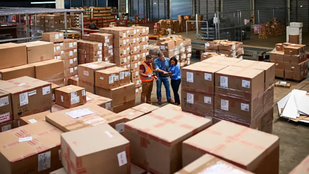 checking items in warehouse