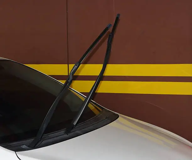 Leave the windshield wipers up